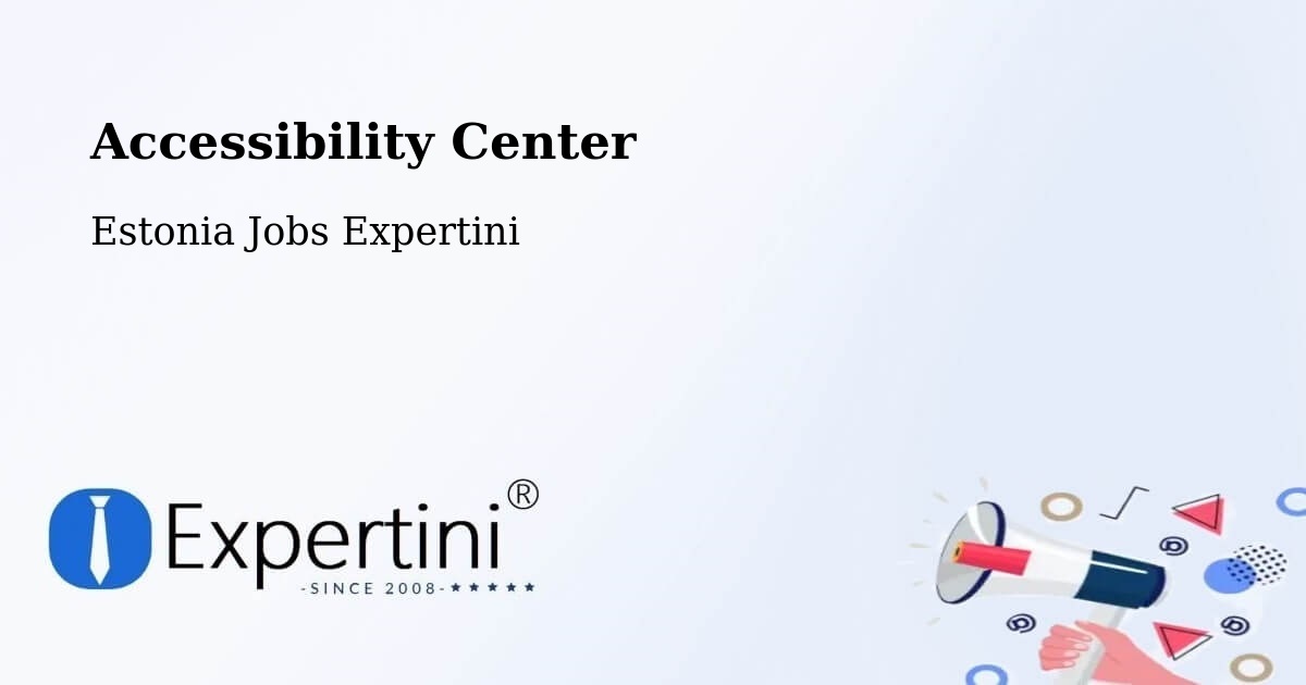 Accessibility Statement – Narva - Estonia Jobs Expertini